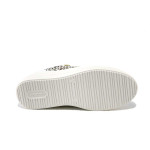 Бели спортни дамски обувки, естествена кожа и еко-кожа - спортни кецове за пролетта и лятото N 100025279