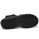 Черни мъжки сандали, естествена кожа - всекидневни обувки за лятото N 100025454