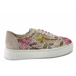 Всички цветове дамски кецове, текстилна материя - спортни обувки за пролетта и лятото N 100025478