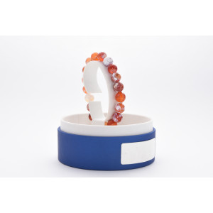 Дамска гривна от кафяв ахат