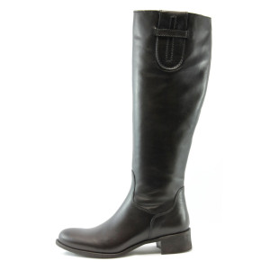 Дамски ботуши кафяви равни ГО 30330кKP