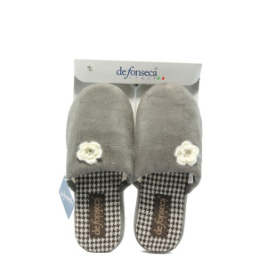 Анатомични дамски чехли домашни  ДФ RAUCA сивиKP