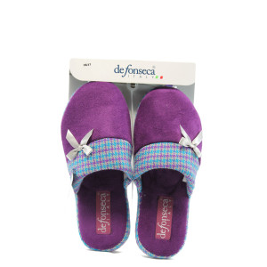 Анатомични дамски чехли домашни  ДФ TREGUA лилавKP