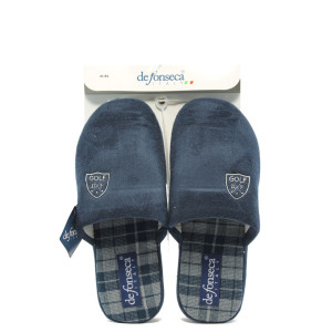 Анатомични мъжки чехли домашни  ДФ BICCHIERE синиKP