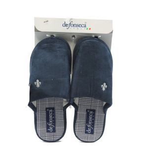 Анатомични мъжки чехли домашни  ДФ OREFICE синиKP