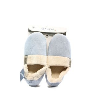 Анатомични дамски пантофи домашни  ДФ BEFANA св.синиKP