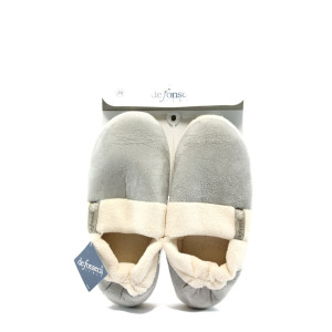 Анатомични дамски пантофи домашни  ДФ BEFANA сивиKP