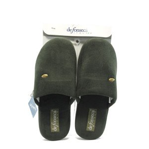 Анатомични мъжки чехли домашни  ДФ BILIARDO зелениKP