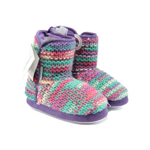 Детски домашни боти лилави анатомични ДФ ASSOPITA лилавKP