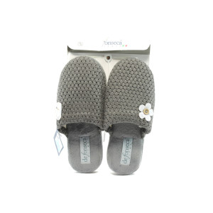 Дамски чехли сиви анатомични Дф TENDENZA сивKP