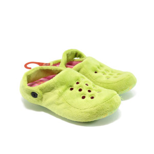 Зелени домашни чехли - анатомични ДФ SABOTTO зеленKP