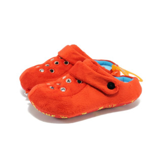 Червени домашни чехли - анатомични ДФ SABOTTO червенKP