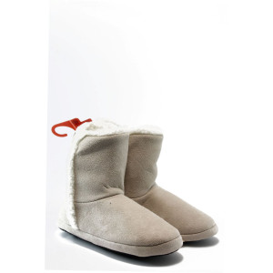 Дамски пантофи - ботички бежови ДФ ENTRATA бежKP