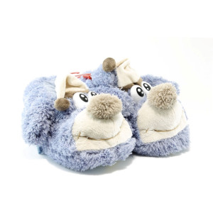 Дамски пантофи лилави с анимационен герой ДФ CASSETTO лилKP