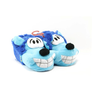 Детски пантофи сини с анимационен забавен герой ДФ JOLLY синKP