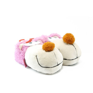 Детски пантофи розови с анимационен герой ДФ TEDDY розKP