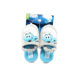 Детски чехли сини анатомични ДФ PUFFANTE смърфKP