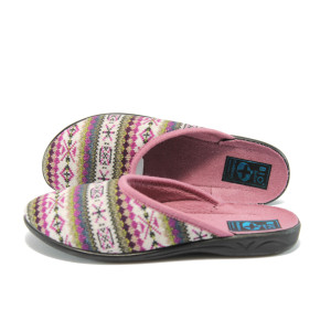 Дамски домашни чехли анатомични МА 18275 бордоKP