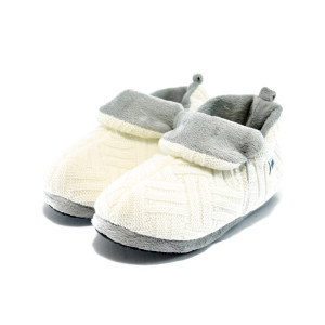 Анатомични домашни дамски пантофи бели ДФ MAGLIA бялKP