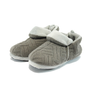 Анатомични домашни дамски пантофи сиви ДФ MAGLIA сивKP