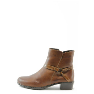 Дамски боти кафяви на нисък ток Rieker 0762кKP