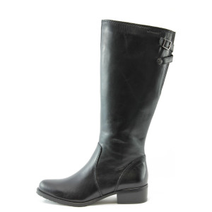 Дамски ботуши черни ежедневни Tamaris 25621чKP