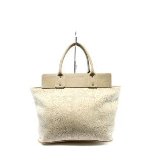 Бежова дамска чанта СБ 1134 бежова дантелаKP