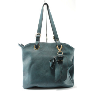 Дамска чанта цвят тюркоаз ЕА 51375тюркоазKP