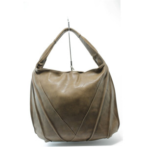 Дамска чанта бежова ЕА 40047бежKP