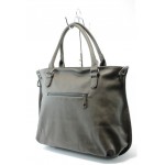 Дамска чанта в сив цвят ЕА 489120-4сиваKP