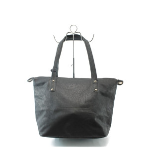 Дамска изчистена черна чанта ФР 5888 чернаKP