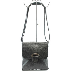 Дамска малка черна чанта ФР 8 чернаKP