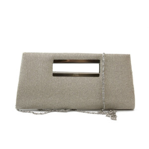 Златиста дамска чанта МИ 3 златнаKP