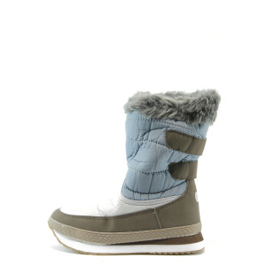 Дамски апрески в бяло и синьо БР 4219сKP