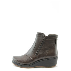 Дамски боти кафяви на платформа МИ 921кKP