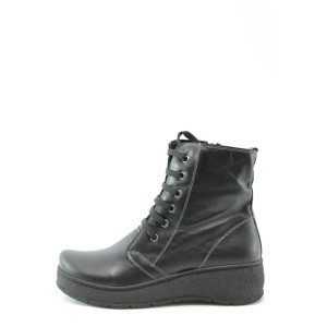 Дамски боти черни на платформа МИ 026чKP