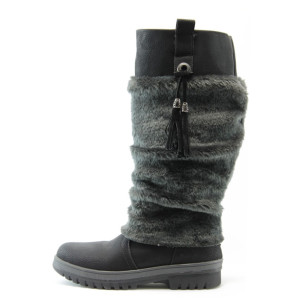 Дамски апрески на нисък ток черни Jump 6787чKP