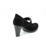 Дамски обувки на ток черни ФЯ 0122240KP
