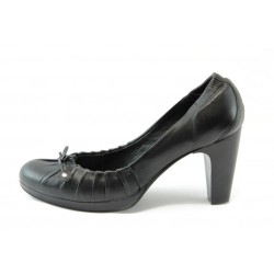 Дамски обувки черни на висок ток БИ 106KP