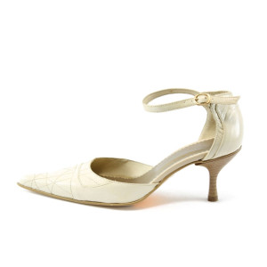 Дамски сандали бежови с нисък ток ШЦ 1260-4KP