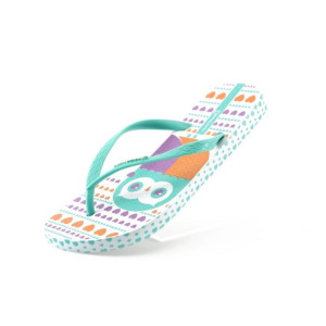 Дамски чехли гумени Ipanema 81027 Бяло-зеленKP