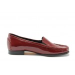 Дамски обувки червени тип мокасини Caprice 24206ЧВ.Л.KP