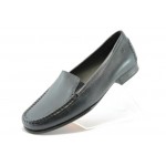 Дамски обувки черни тип мокасини Caprice 24206СИНKP