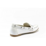Дамски обувки бели тип мокасини Caprice 24250БЯЛKP