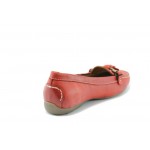 Дамски обувки червени тип мокасини Tamaris 24616ЧЕРВЕНKP