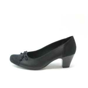 Дамски обувки на среден ток черни Jana 22363 черниKP