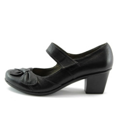 Дамски обувки от естествена кожа черни МИ 60ЧKP