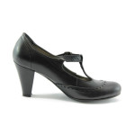 Дамски обувки черни на висок ток МИ 453KP
