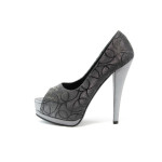 Дамски обувки сиви елегантни МИ 4425Т.С.KP