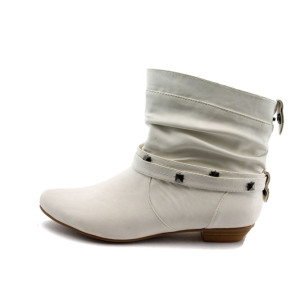 Бели дамски боти КП 821 белиKP